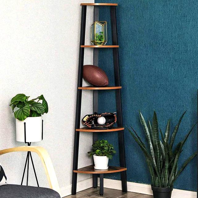 Стелаж кутовий "Апорта 5" венге-охра Миколаїв - фото 1