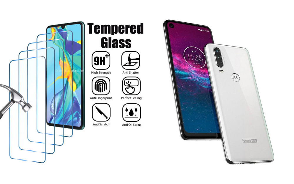 Защитное стекло ArmorGlass для Motorola One Action XT2013-2 – устойчивое к царапинам и ударам Киев - изображение 1