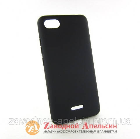 Xiaomi Redmi 6A силіконовий чохол Grand Black Одеса - фото 1