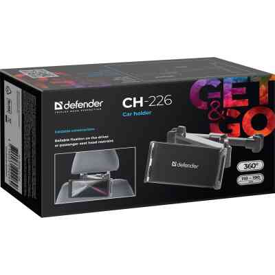 Универсальный автодержатель Defender CH-226 110-190 мм, на подголовник (29226) Винница