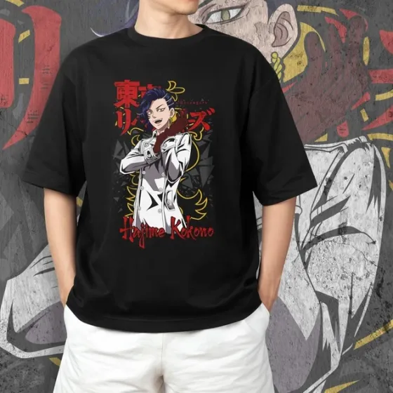 Футболка чоловіча з  принтом Токийские Мстители Хаджиме Коконой Розмір 48 Дніпро