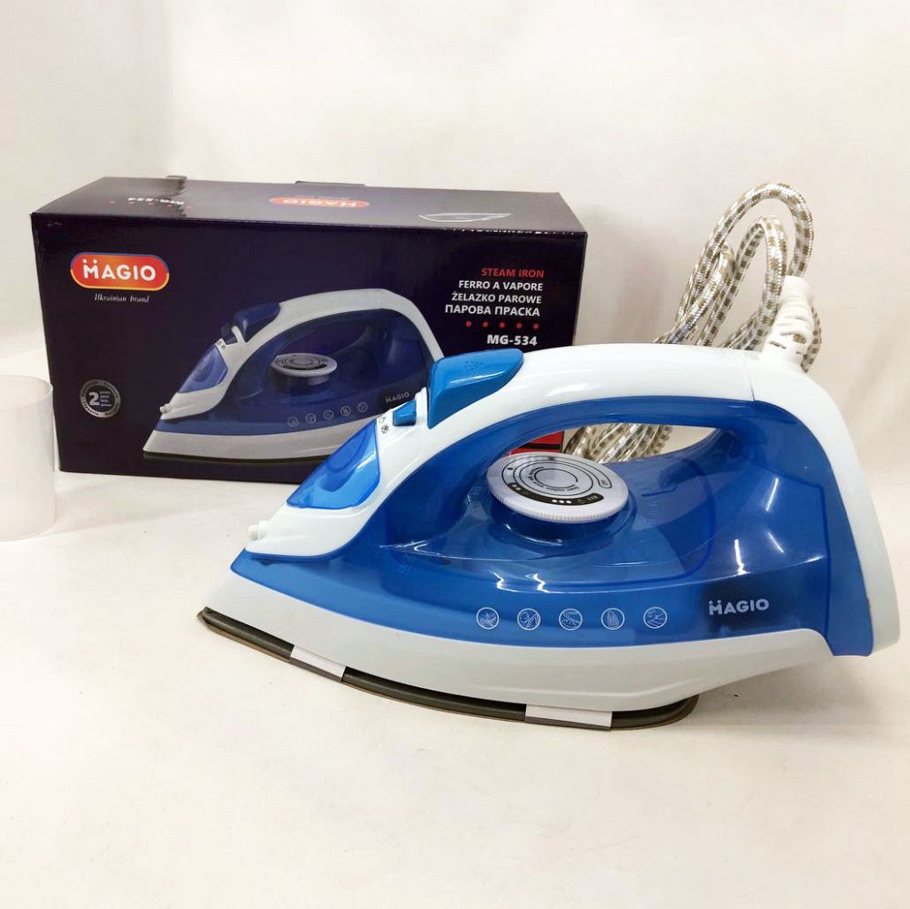 Портативный утюг Magio MG-534, Утюги с паром, Утюг паровой для различной одежды, Утюг с паром WT-702 для дома Киев - изображение 6