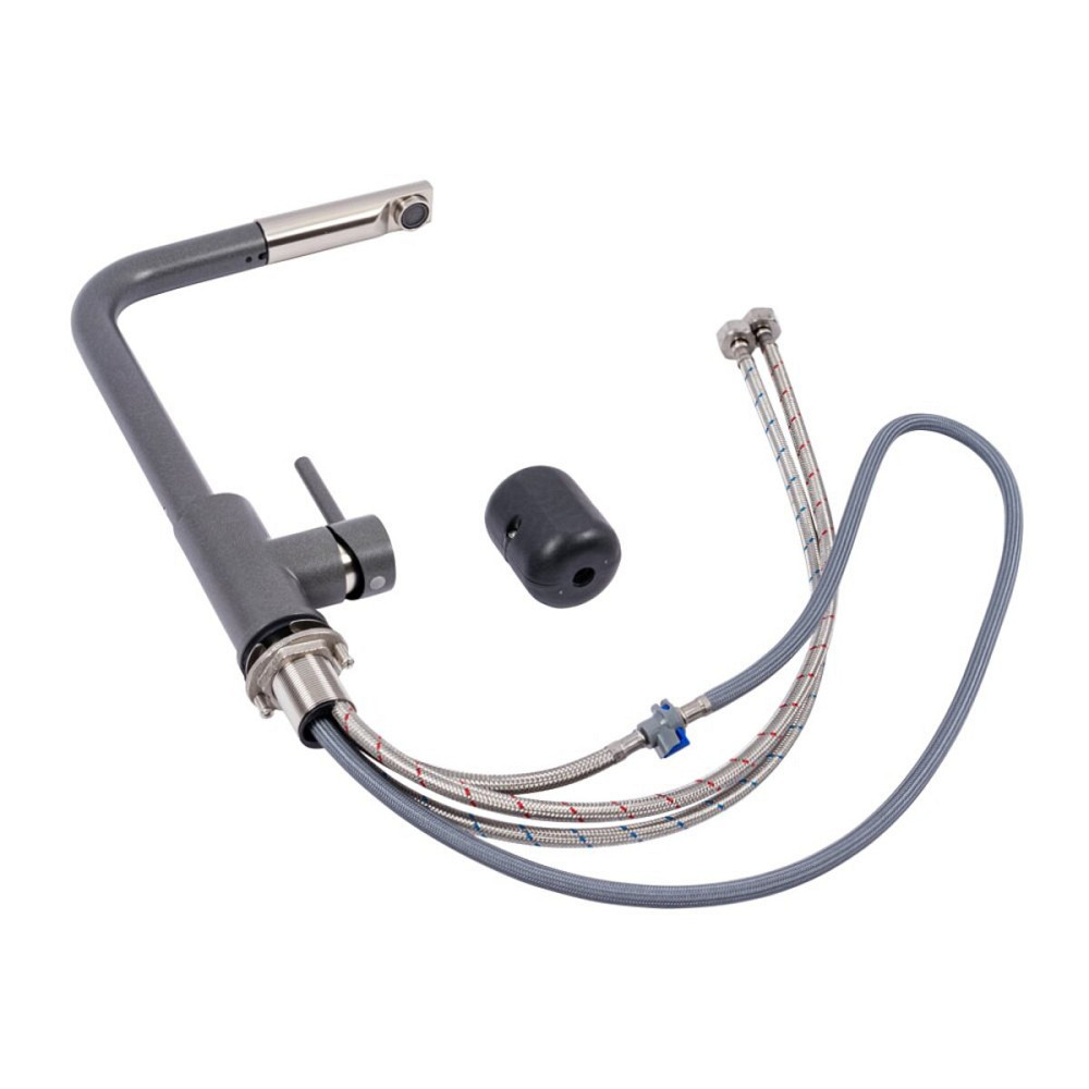 Q411B змішувач кухонний VALESO МОРІОН (з висувною лійкою) Коломия - фото 2