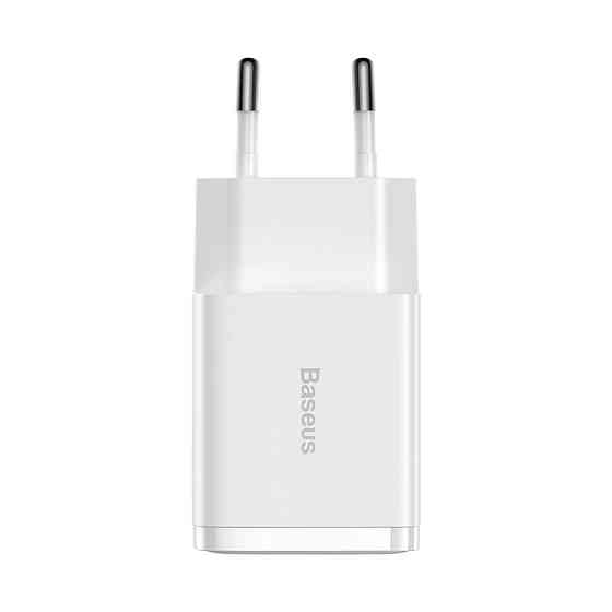 Мережевий зарядний пристрій Baseus Compact Charger 2U 10.5W EU White Киев