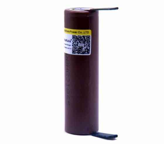 Аккумулятор 18650 HG2 3000mAh 3.7V 20А под пайку Киев