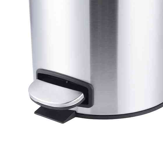 Відро для сміття з плавним закриттям кругле Mixxus Ellipse-TC0205 SS Color 5л колір нержавійка (MI7 ( 23919 ) Харьков