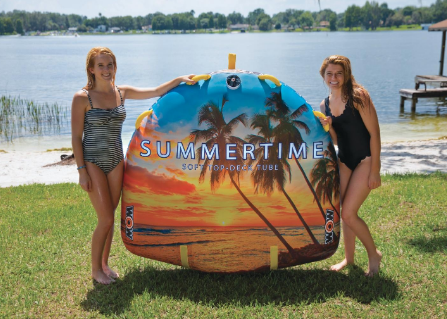 Буксируемый баллон (Плюшка) Summertime 2P Towable Киев - изображение 2