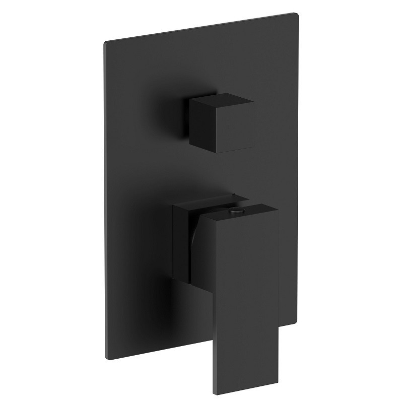 Змішувач прихованого монтажу VOLLE PARDO de la noche на 2 споживачі чорний Київ - фото 1