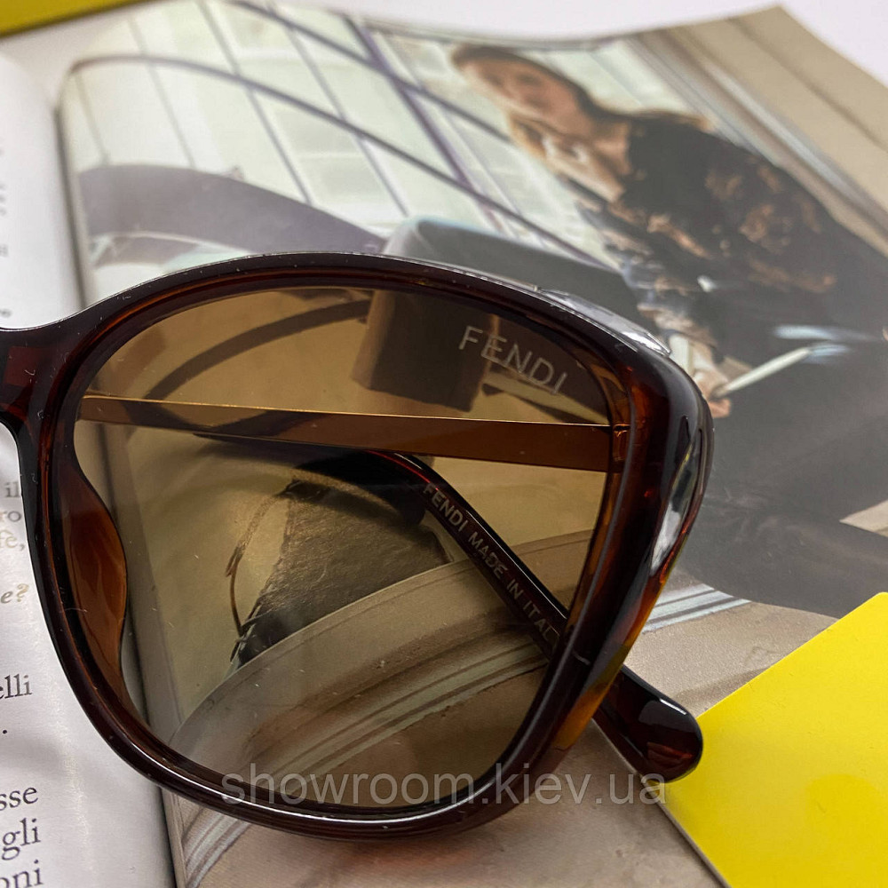 Жіночі окуляри з поляризацією (3220) brown Київ - фото 6