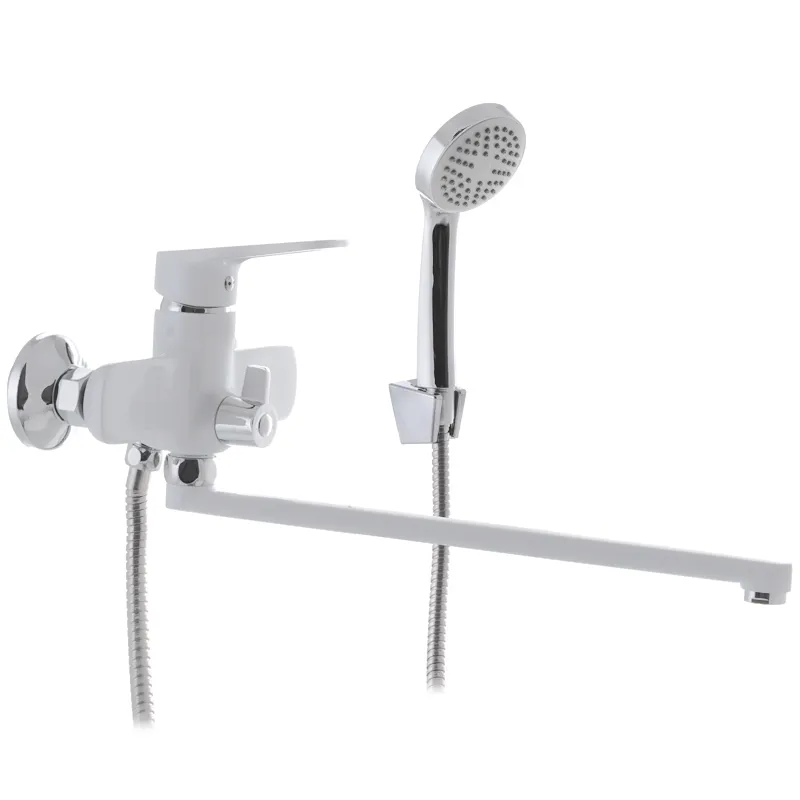 Змішувач для ванни Mixxus Nevada 006 Euro білий MI5799 Харків - фото 1