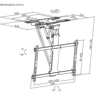 Кронштейн HiSmart HS083977 Винница - изображение 4