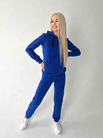 Жіночий спортивний костюм на флісі "Impuls" оптом | Батал | Розпродаж моделі Електрик, 54-56 Київ