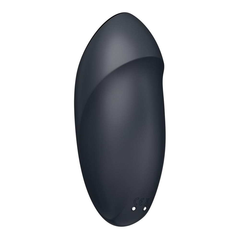 Вибростимулятор-пульсатор Satisfyer Tap & Climax 1 Grey, эффект постукивания пальцем, 2 мотора Sex Aura Киев - изображение 5