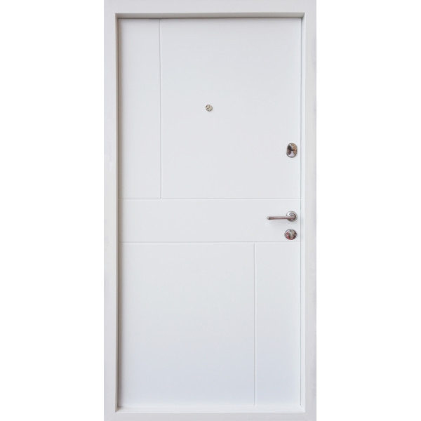 Входные двери Qdoors Премиум Kale Стиль-М венге серый горизонт АРТ /белое дерево 950х2040 мм Киев - изображение 2