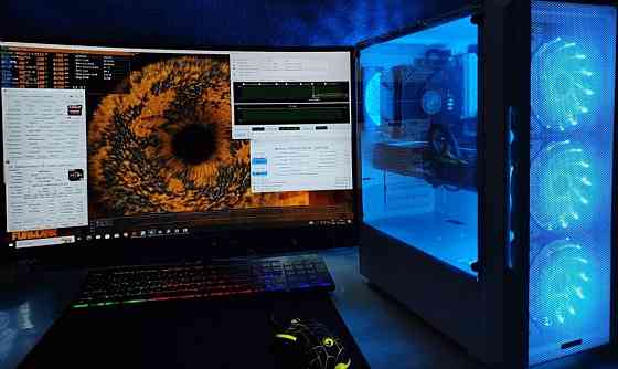 Ігровий ПК Ryzen 6 ядер 4.3Hz. RX Vega 64 8Gb. RTX3050, 32Gb. DDR4 + SSD. Київ