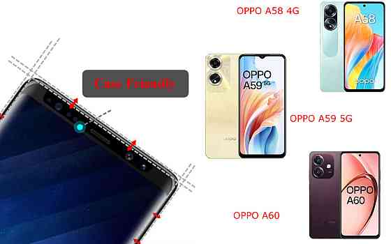 Захисне скло HyperGlass Pro для OPPO A58 4G, OPPO A59 5G, OPPO A60 – максимальна чутливість та захист Київ