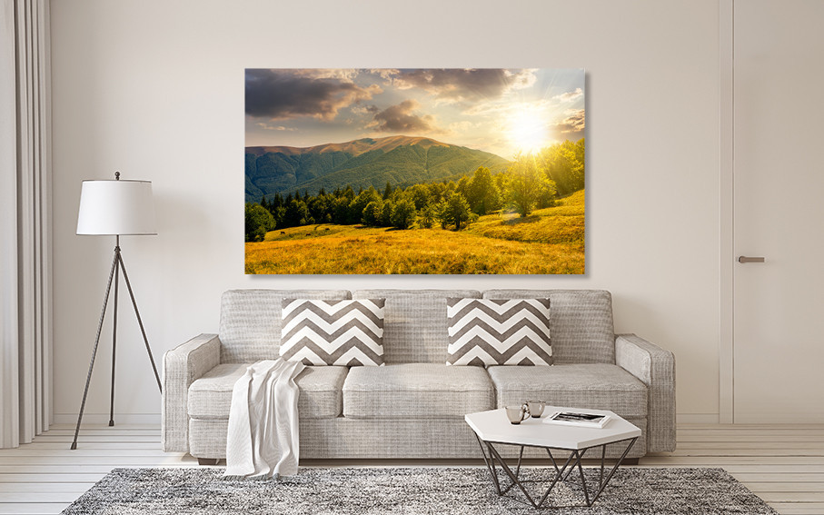 Картина холст в гостиную / спальню  Гори     MLP_211 80х160см Киев - изображение 2