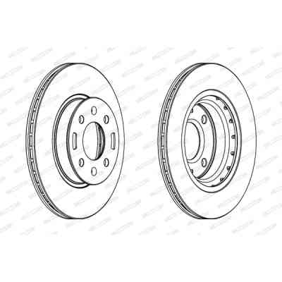 Гальмівний диск FERODO DDF1840C Вінниця