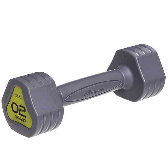 Гантель 2 кг покрытие TPU Zelart-2678-2 Киев