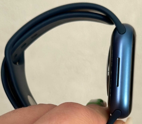 Смарт-Часи: Apple Watch Series 7 41 mm. 97%акб. Blue Aluminium Cace Київ - фото 1