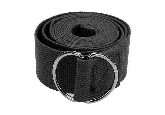 Йога ремень 183*3.8 см для растяжки и упражнений, спортивный аксессуар для фитнеса и йоги Киев