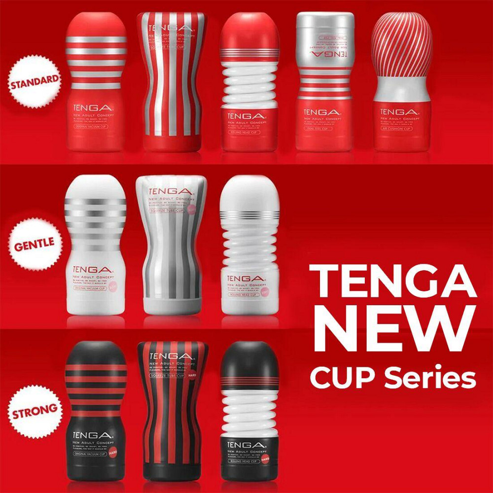 Мастурбатор Tenga Rolling Head Cup Strong з інтенсивною стимуляцією головки Sex Aura Київ - фото 8