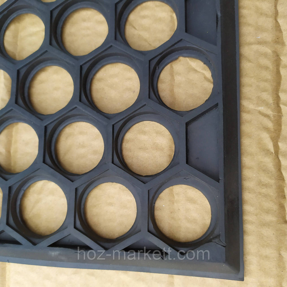 Коврик 40 см х 60 см резиновый соты  килим Харьков - изображение 10