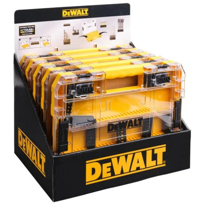 Ящик для инструментов DeWALT для бит системы TSTAK Tough Case L с футляром и кассетами 8шт, розделители 6шт (DT70804) Винница - изображение 5