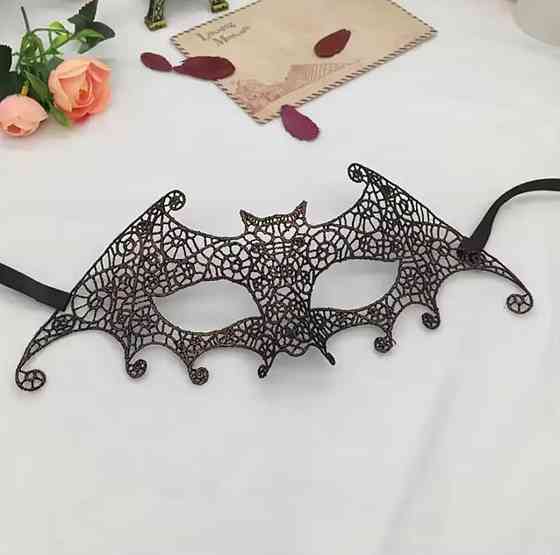 Маска для карнавалу Кажан one size коричневий Київ