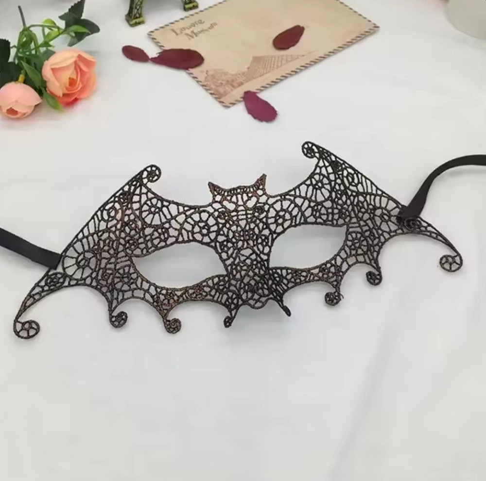 Маска для карнавалу Кажан one size коричневий Київ - фото 1