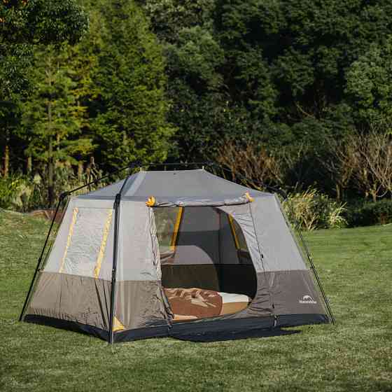 Намет чотиримісний Naturehike Cape Series 5.2 CNK2450WS037, сіро-коричневий Киев