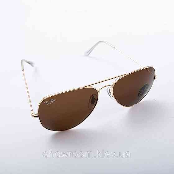 Чоловічі сонцезахисні окуляри RAY BAN 3025, 3026 aviator (2916) Київ