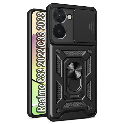 Чохол до мобільного телефона BeCover Military Realme C33 2022/C33 2023 Black (709170) Вінниця - фото 1