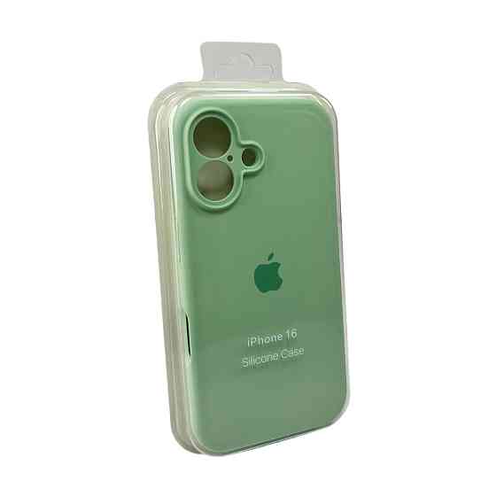 Чохол для смартфона Silicone Full Case AA Camera Protect for Apple iPhone 16 51,Avokado Green Київ