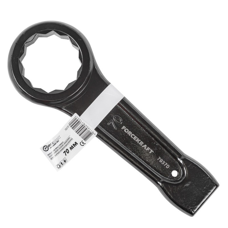 Ключ накидний ударний односторонній 70мм FORCEKRAFT FK-79370 Одеса - фото 1