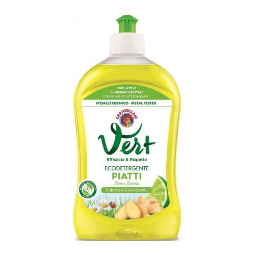 РІДКИЙ ЗАСІБ ДЛЯ МИТТЯ ПОСУДУ ВЕРТ ТМ Шантеклер (ТМ Chanteclair), КОНЦЕНТРОВАНИЙ. АРОМАТ ЛАЙМ ТА ІМБИР. Об'єм: 500 мл. Житомир - изображение 1