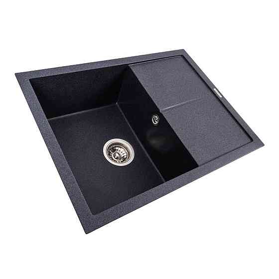 VALESO Гранітна мийка VALESO CRIPTA 6550 матова Карбон Київ