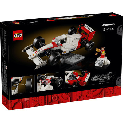Конструктор LEGO Icons McLaren MP4/4 и Айртон Сенна (10330) Винница - изображение 5