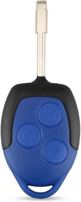 Ключ-заготовка з корпусом для Ford з 3 кнопками Київ - фото 1