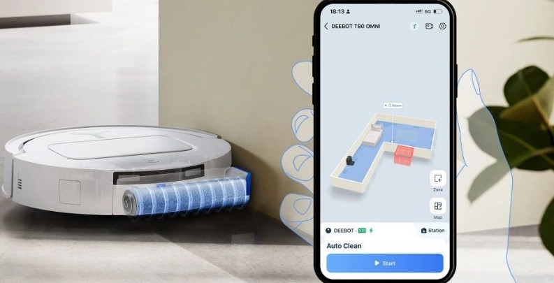 Ecovacs DEEBOT T80 Omni White Харків - фото 7
