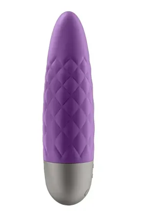 Віброкуля з глибокою вібрацією Satisfyer Ultra Power Bullet 5 фіолетовий Sex Aura Київ