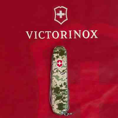 Ніж Victorinox Climber Army Піксель + Лого (1.3703.3_W3941p) Вінниця