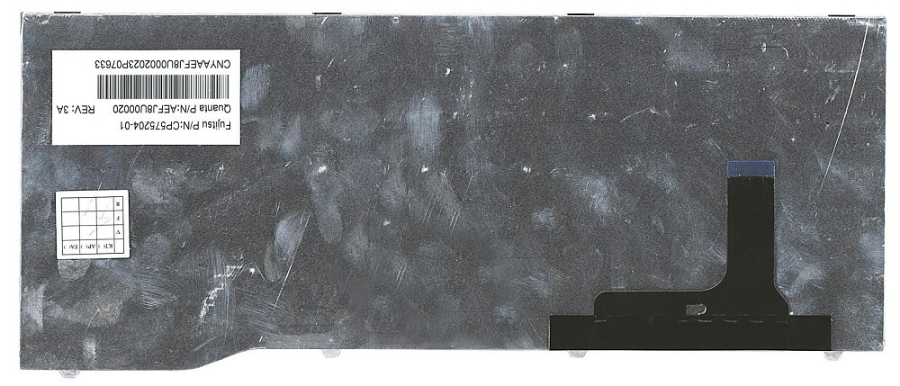 Клавиатура для ноутбука Fujitsu LifeBook (LH532) Black, (Black Frame) RU Вінниця - фото 3
