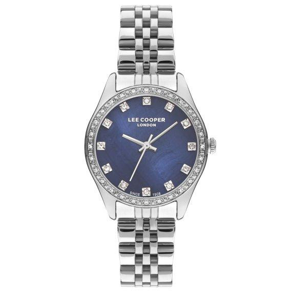 Годинник жіночий наручний Lee Cooper Santorini BlueMarine (Сріблястий) Вінниця - фото 1