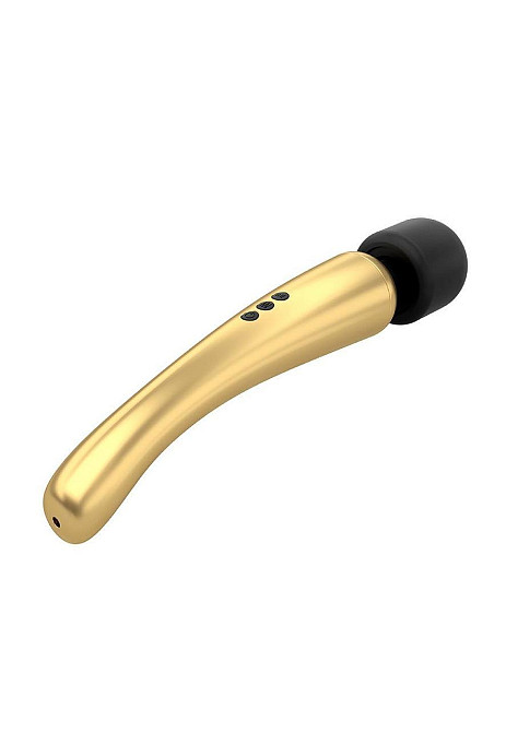 Мощный вибромассажер Dorcel Megawand Gold перезаряжаемый, 160 режимов Sex Aura Киев - изображение 3