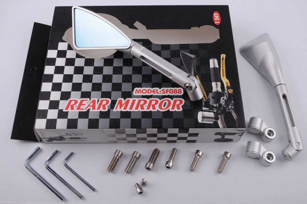 Дзеркала (срібло, трикутні, алюм., антивідблиск, перехід., інструм.) Мукачево - фото 1