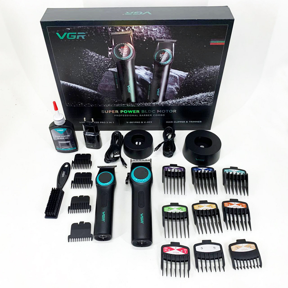 Машинка для стрижки з безліччю насадок, Класна машинка для стрижки волосся від акб BZ-42 Львів - фото 4