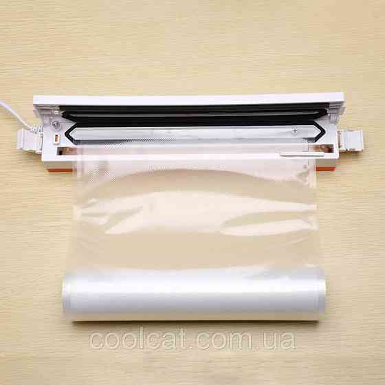 Вакуумні пакети для їжі 5 м х 30 см / Рифлені пакети для вакууматора / Пакети вакуумні Київ