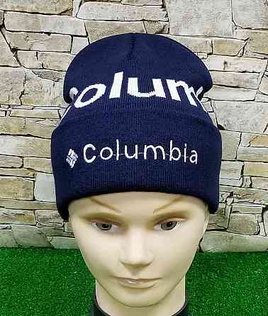 Шапка Columbia лопата стильная с отворотом двойная Киев