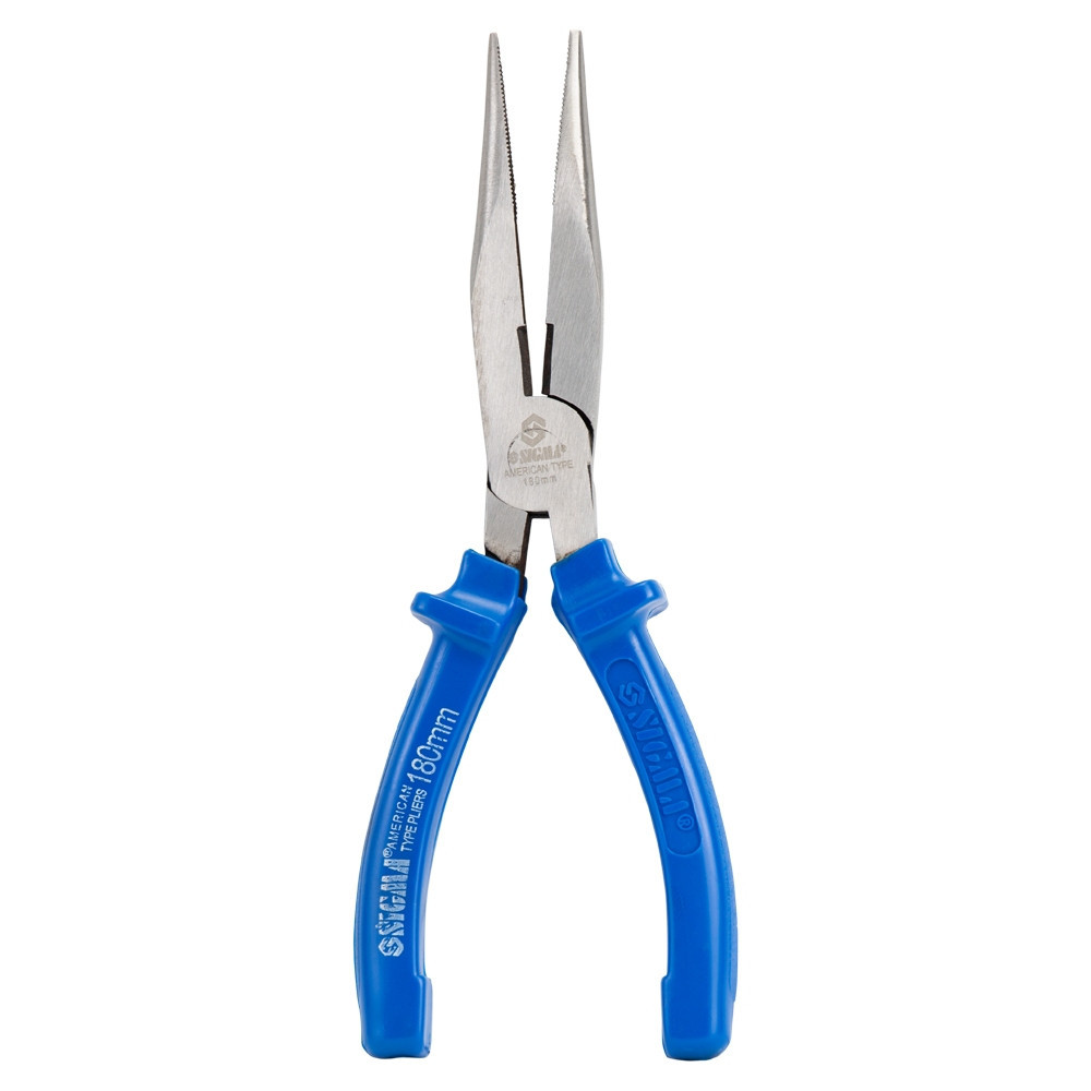 Длинногубцы прямые 180мм синие SIGMA (4357181) Киев - изображение 2